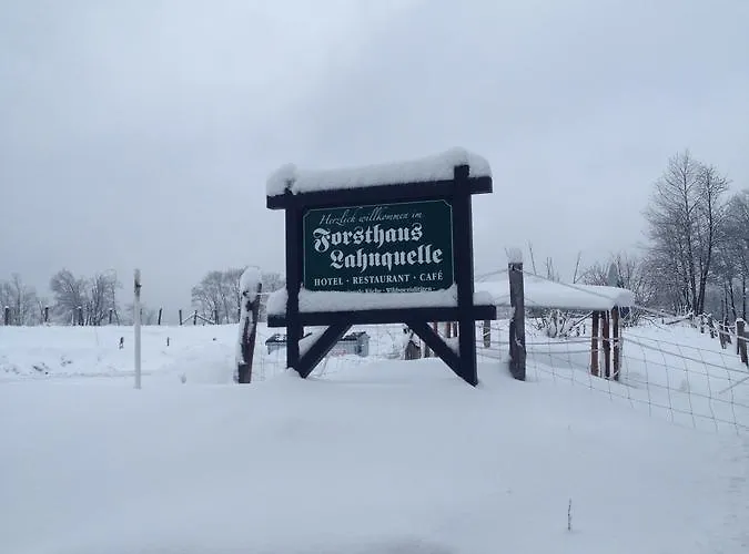 - Restaurant - Cafe Forsthaus Lahnquelle ホテル Netphen